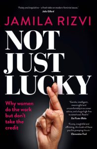 Book called Not Just Lucky by Jamila Rizvi